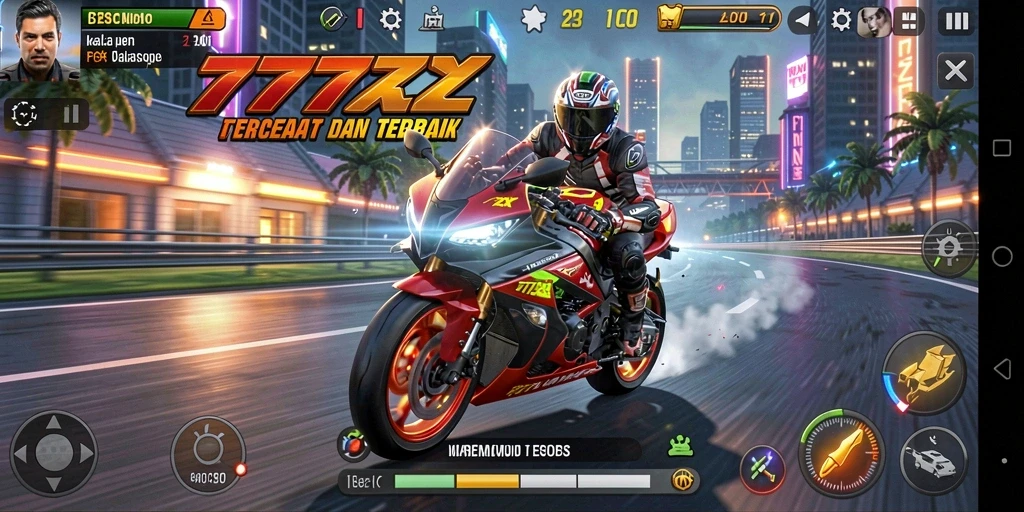Tampilan gameplay 777ZX yang seru dan mendebarkan.