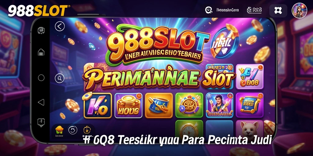 Tampilan menawan gameplay Slot di 988SLOT yang penuh aksi.