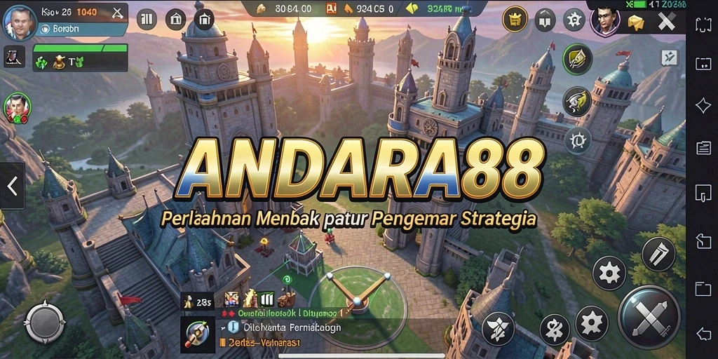 Gameplay ANDARA88 yang seru dan strategis di Tower Defense.