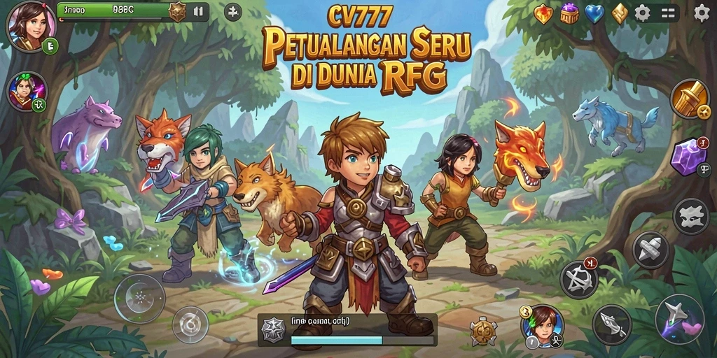 Menampilkan gameplay mendebarkan dari CV777 yang penuh aksi RPG.