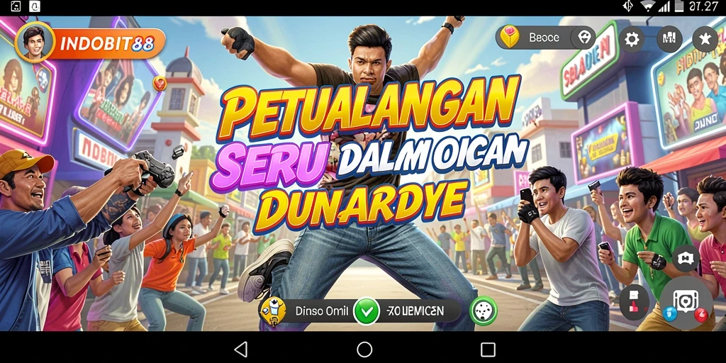 Gameplay seru INDOBIT88 dengan tantangan menarik dan grafis menawan.