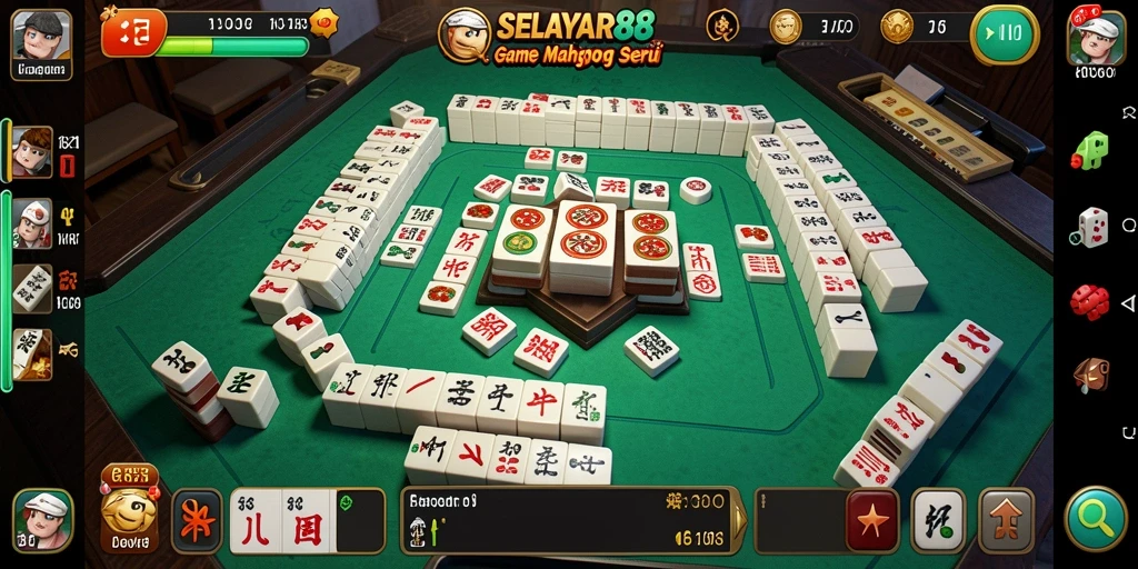 Tampilan gameplay SELAYAR88 yang menarik dengan berbagai level Mahjong.