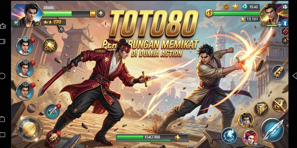 Tampilan gameplay seru TOTO80 yang menantang dan penuh aksi.